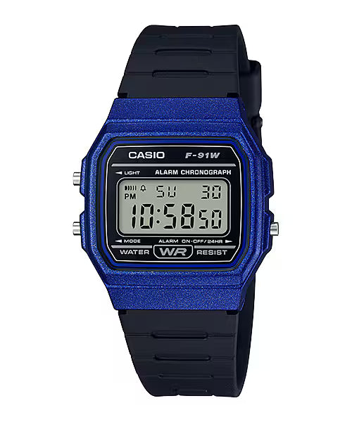F-91WM-2A | RELOJ CASIO AZUL ORIGINAL