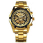 RELOJ FORSINING - AUTOḾTICO DORADO | SKU: FOR-2 - CLOCK-PERU