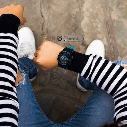 RELOJ G-SHOCK - DEPORTIVO NEGRO GA-110 | G-S-19