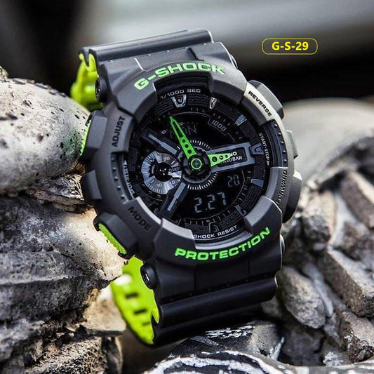 RELOJ G-SHOCK - DEPORTIVO NEGRO GA-110 | G-S-29