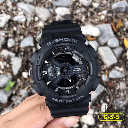 RELOJ G-SHOCK - DEPORTIVO NEGRO GA-110 | G-S-5