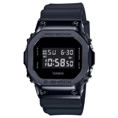 RELOJ G-SHOCK SQUARE BLACK - GM-5600 - DEPORTIVO CASUAL - NEGRO PARA HOMBRE- G-S-151
