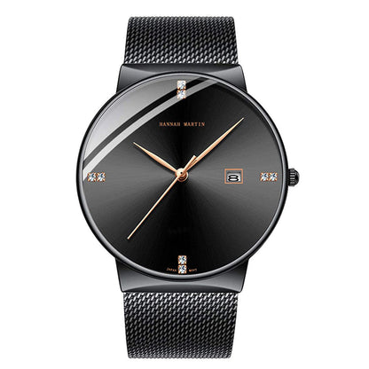 RELOJ HANNAH MARTIN NEGRO VERANO ELEGANTE | SKU: HAN-22