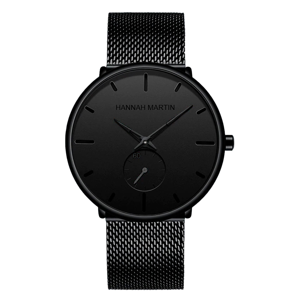 RELOJ HANNAH MARTIN MATE NEGRO CRIMINAL | SKU: HAN-27