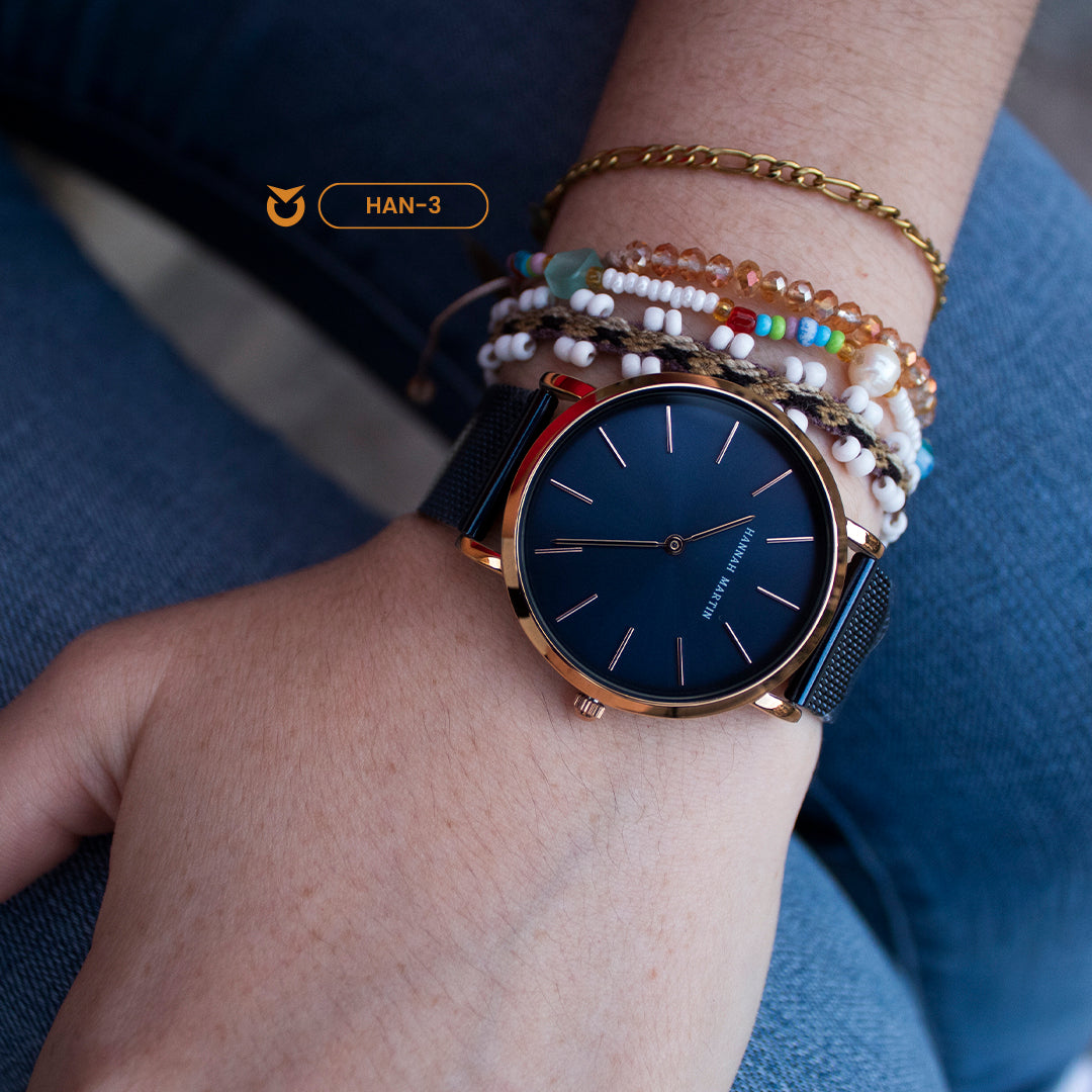 RELOJ PARA PAREJA: "TERRA AZUL" | SKU: HAN-16/3