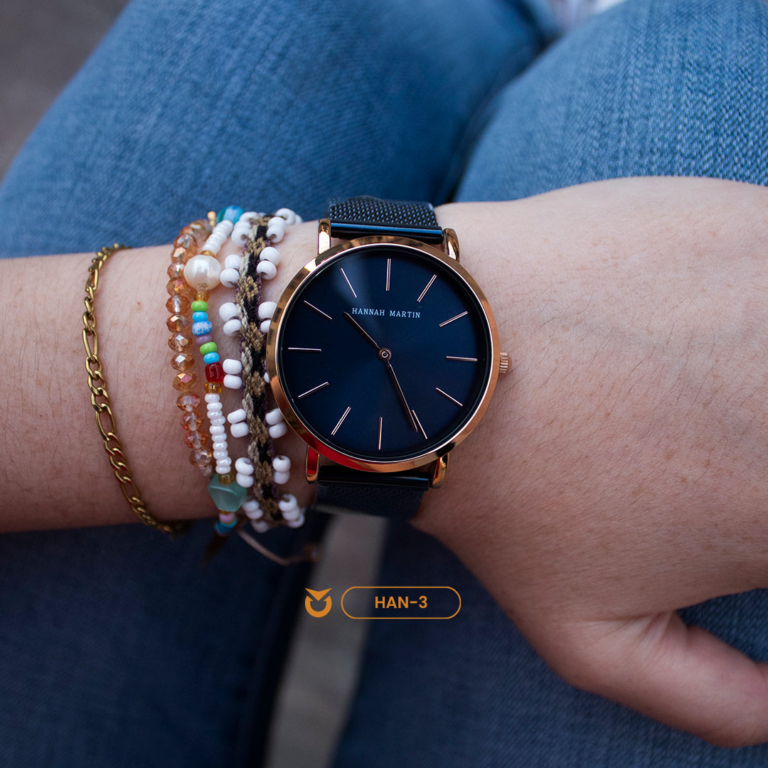 RELOJ PARA PAREJA: "TERRA AZUL" | SKU: HAN-16/3