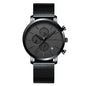 RELOJ HANNAH MARTIN - NEGRO COMPLETO CASUAL | SKU: HAN-5