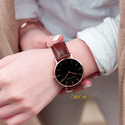 RELOJ HANNAH MARTIN FOCUS BLACK | SKU: HAN-19