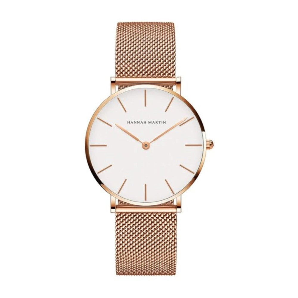 RELOJ HANNAH MARTIN - BRONCE CASUAL | SKU: HAN-1