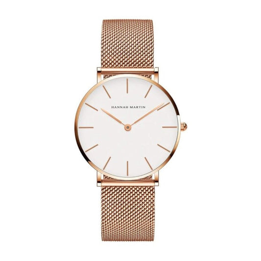 RELOJ HANNAH MARTIN - BRONCE CASUAL | SKU: HAN-1