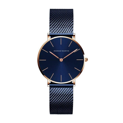 RELOJ HANNAH MARTIN - AZUL CASUAL | SKU: HAN-3