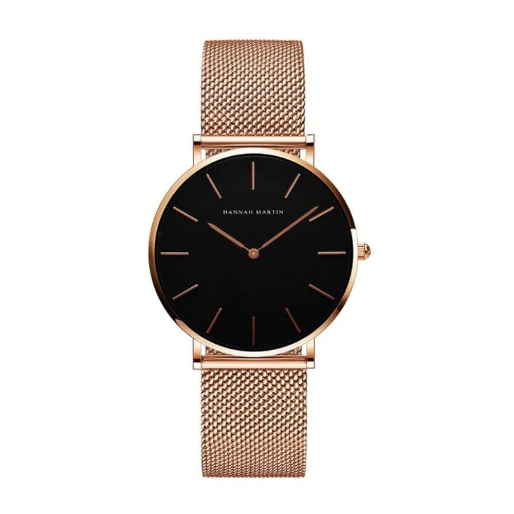 RELOJ HANNAH MARTIN - ORO CASUAL | SKU: HAN-2