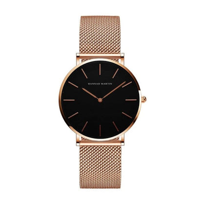 RELOJ HANNAH MARTIN - ORO CASUAL | SKU: HAN-2