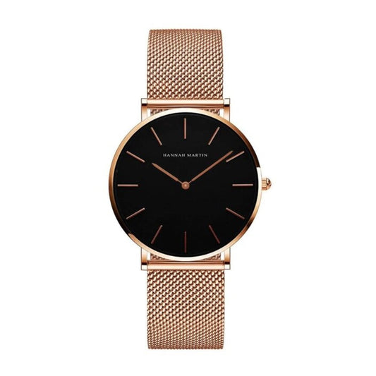 RELOJ HANNAH MARTIN - ORO CASUAL | SKU: HAN-2