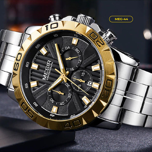 RELOJ MEGIR - GREY MODA CASUAL | SKU: MEG-44