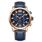 RELOJ MEGIR - LEATHER BLUE | SKU: MEG-46