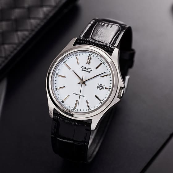 RELOJ CASIO ORIGINAL ANALÓGICO MTP-1183E-7ADF NEGRO | CAS-109