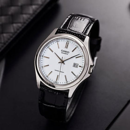 RELOJ CASIO ORIGINAL ANALÓGICO MTP-1183E-7ADF NEGRO | CAS-109