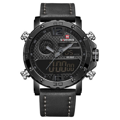 RELOJ NAVIFORCE - LUXURY NEGRO, MARRON | SKU: NAV-13 | NAV-14
