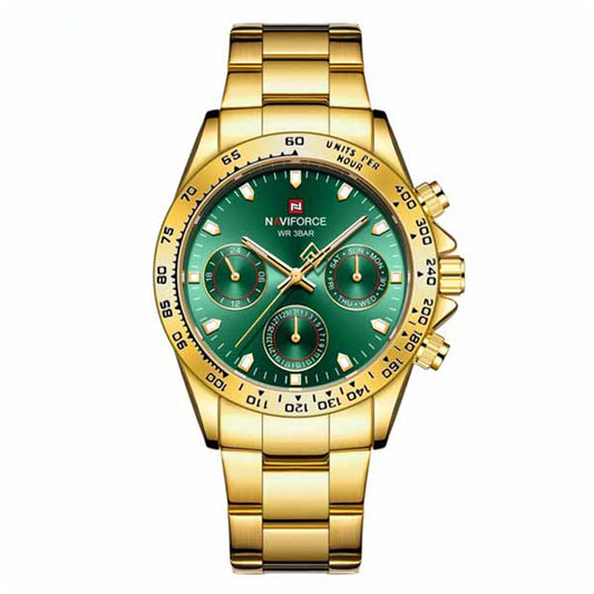 RELOJ NAVIFORCE - JADE DORADO | SKU: NAV-64