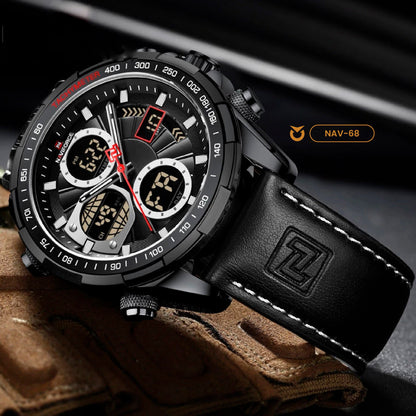 RELOJ NAVIFORCE NEGRO CAZADOR | SKU: NAV-68