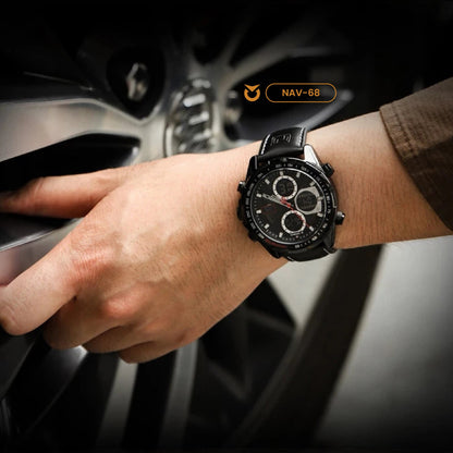 RELOJ NAVIFORCE NEGRO CAZADOR | SKU: NAV-68