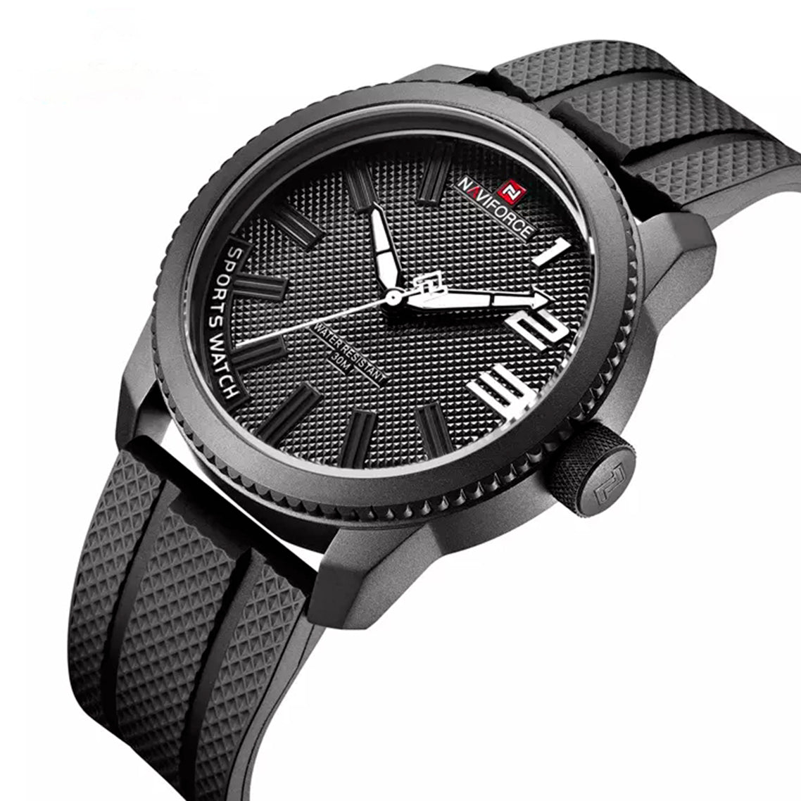 RELOJ NAVIFORCE - DEPORTIVO NEGRO | SKU: NAV-79