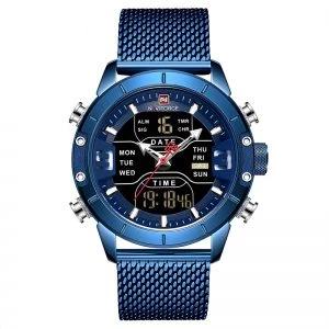 RELOJ NAVIFORCE - ACERO AZUL | SKU: NAV-10 - CLOCK-PERU