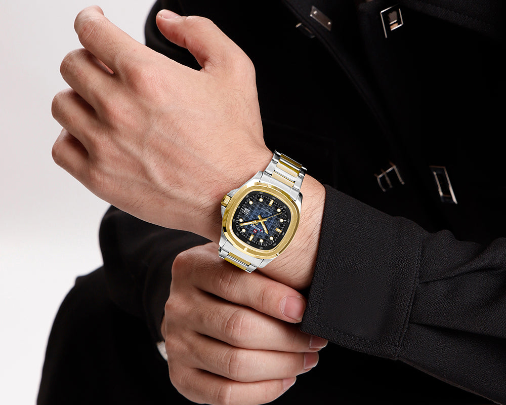 RELOJ NAVIFORCE ORIGINAL NF9242 MOVIMIENTO JAPONÉS DIAL CUADRADO | SKU: NAV-249