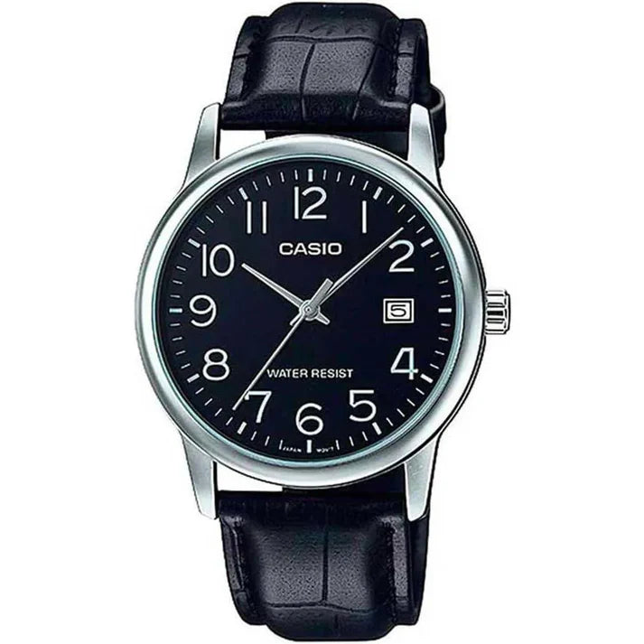 RELOJ CASIO MTP-V002L-1BUDF ORIGINAL NEGRO | SKU: CAS-122