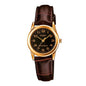 RELOJ CASIO ORIGINAL ANALÓGICO LTP-V001GL-1B MARRON | CAS-41