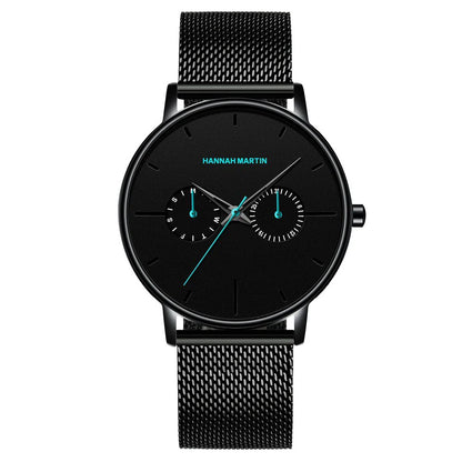 RELOJ ORIGINAL HANNAH MARTIN ELEGANTE Y CASUAL - NEGRO, MARRON Y PLATEADO | HAN-73 | HAN-74 | HAN-75 | HAN-76 | HAN-77 | HAN-78