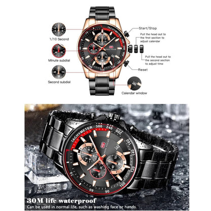 RELOJ MINIFOCUS - ACERO ELEGANTE | SKU: MIN-13