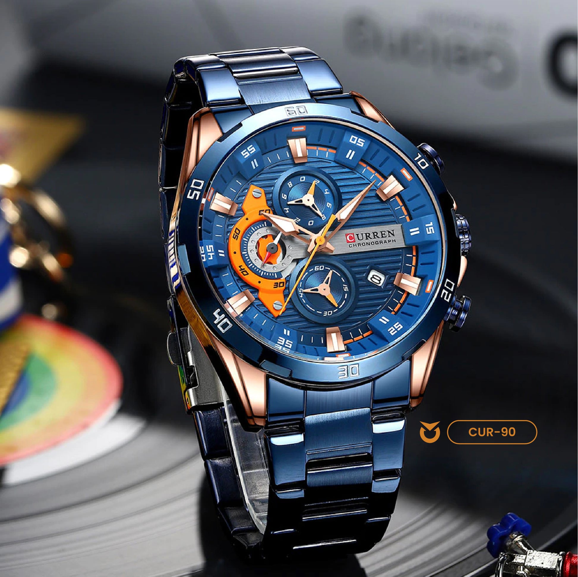 Reloj_Curren-Original-Azul-8402 - Para caballeros - Azul