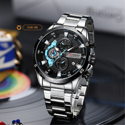 Reloj_Curren-Original-Plata-8402 - Para caballeros - plata - elegante