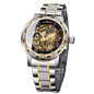 Reloj forsining original automatico tm-340 plateado Para hombres - elegante