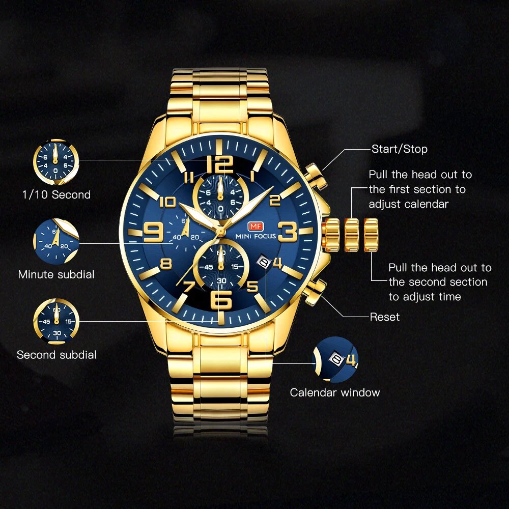 RELOJ MINIFOCUS - RESPLANDOR | SKU: MIN-15