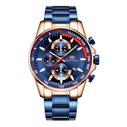 RELOJ MINIFOCUS - MULTI COLOR ACERO | SKU: MIN-14