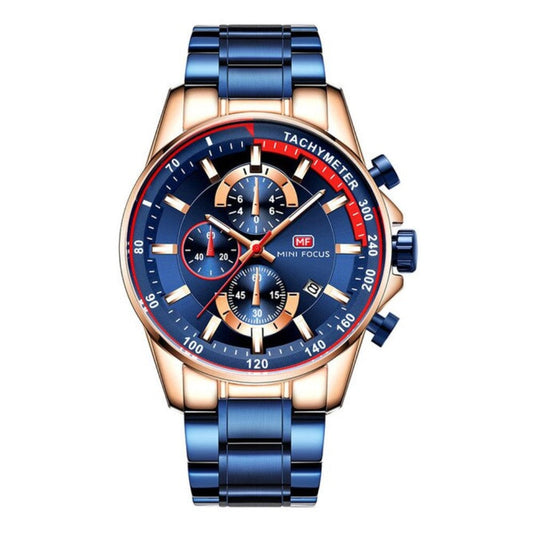 RELOJ MINIFOCUS - MULTI COLOR ACERO | SKU: MIN-14