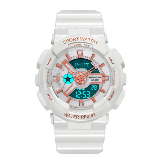 RELOJ SANDA BLANCO PERLA ROSA | SAN-37
