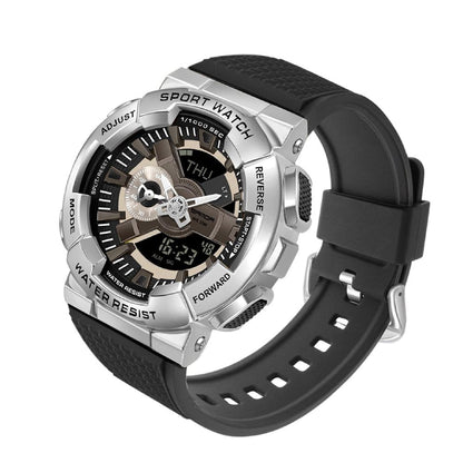 RELOJ SANDA BLACK SILVER WILD | SAN-53