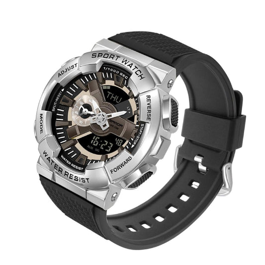 RELOJ SANDA BLACK SILVER WILD | SAN-53