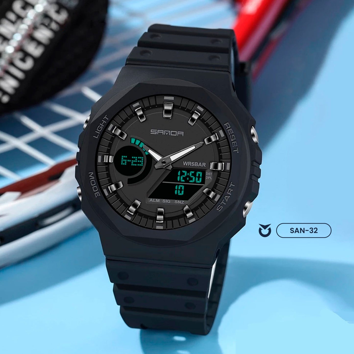 RELOJ SANDA ORIGINAL CARBONO COMPLETO | SAN-32