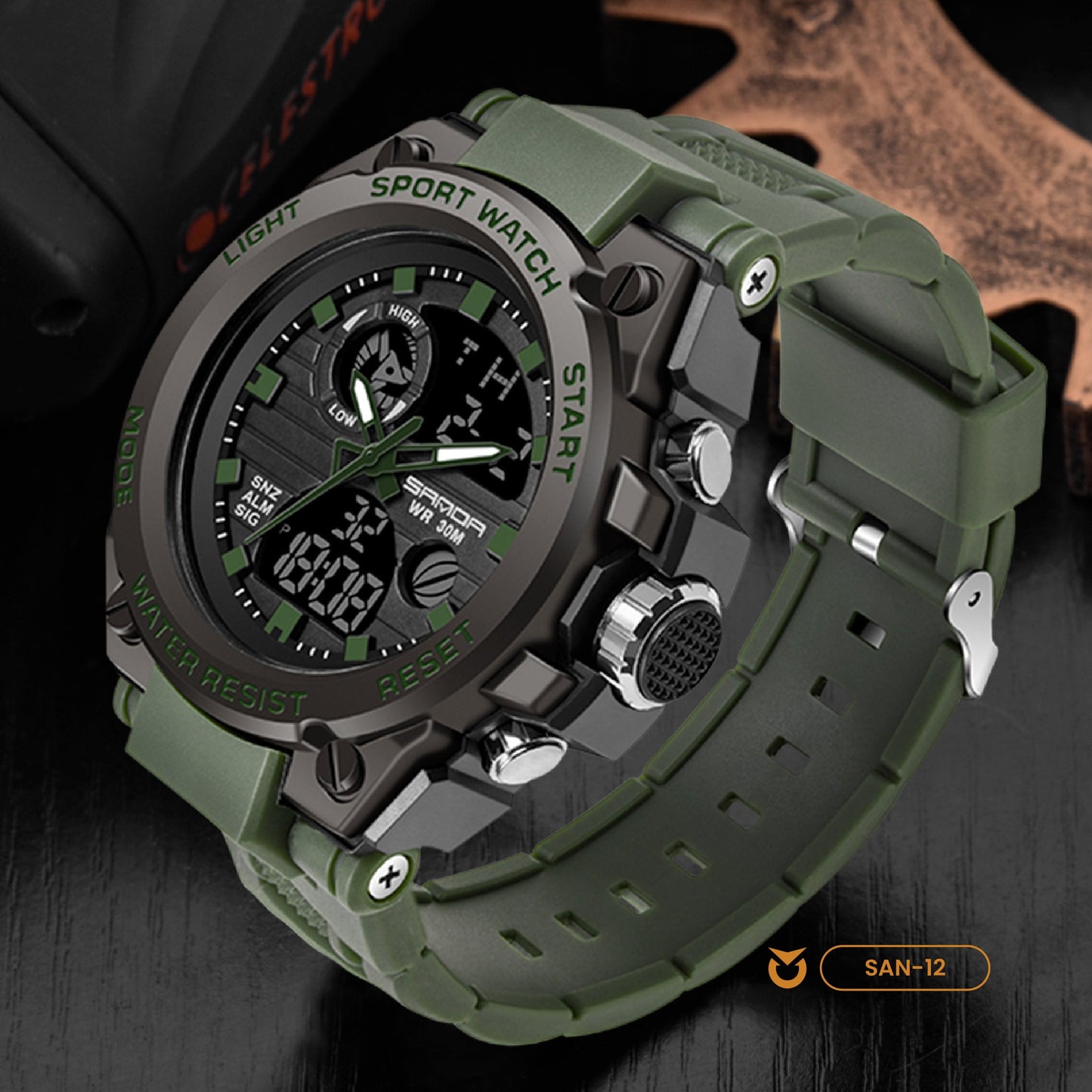 RELOJ SANDA EDICIÓN MILITAR | SAN-12