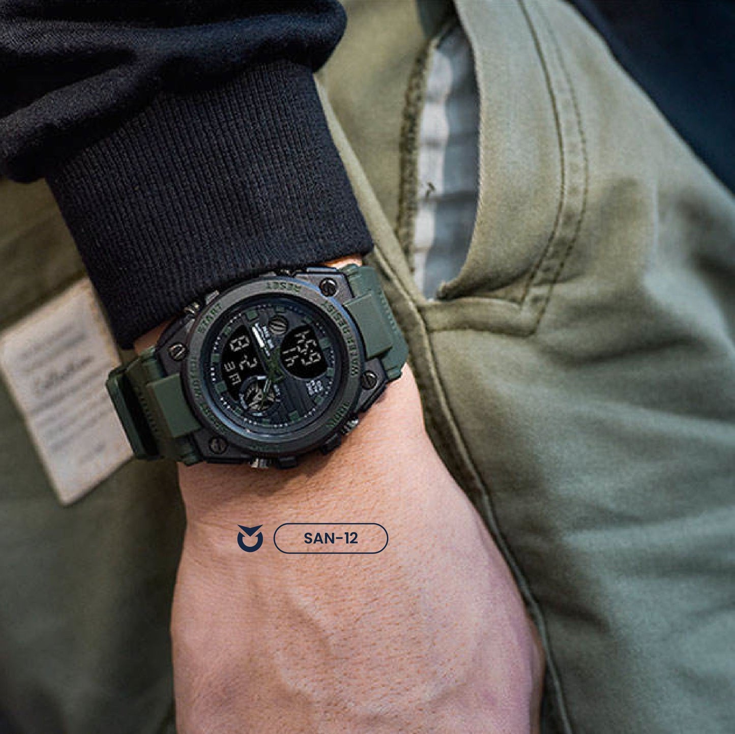 RELOJ SANDA EDICIÓN MILITAR | SAN-12