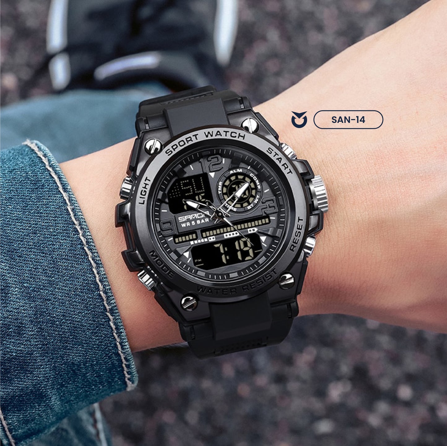 RELOJ SANDA 6024 MILITAR | SAN-14 | SAN-15