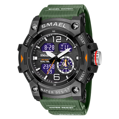 RELOJ SMAEL - VERDE CAUCHO MILITAR | SKU: SMA-17