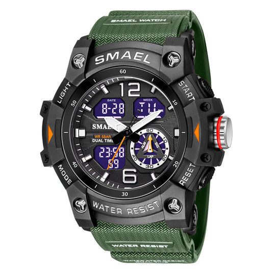 RELOJ SMAEL - VERDE CAUCHO MILITAR | SKU: SMA-17