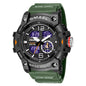 RELOJ SMAEL - VERDE / NEGRO CAUCHO MILITAR | SKU: SMA-17, SMA-16