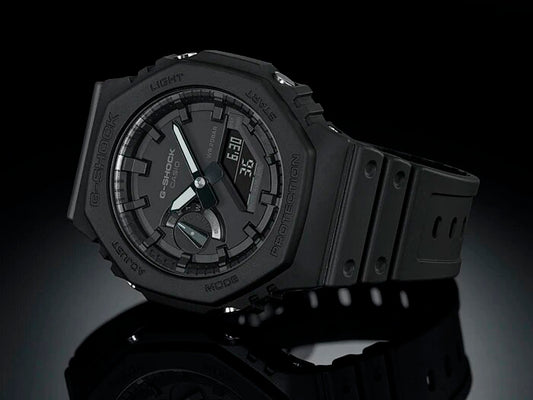 RELOJ G-SHOCK DEPORTIVO NEGRO GA-2100 - OAK | G-S-48